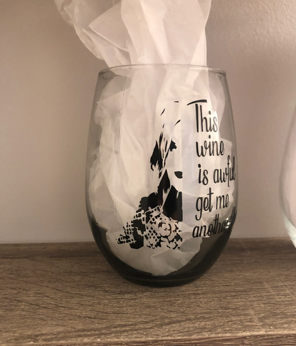 SCHITT'S CREEK MOIRA WINE GLASS