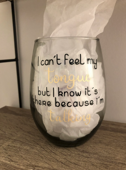 SCHITT'S CREEK WINE GLASSES