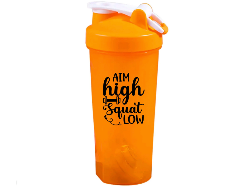 Aim High squat low Protein Shaker cup